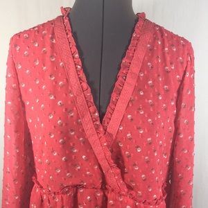Matilda Jane Scarlet Floral Blouse